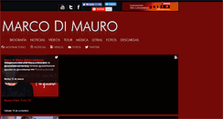 Desktop Screenshot of marcodimauro.com